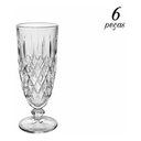 Ver imagem 2 de Jogo 6 Copos Sorvete Água Suco Vidro 360ml Peças Robustas:Branco