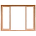 Ver imagem 3 de Janela de Madeira Vitro de Correr Panorâmico Reto Padrão Cedro Batentes de 14 Cm - 1.20(l)x1.20(a)