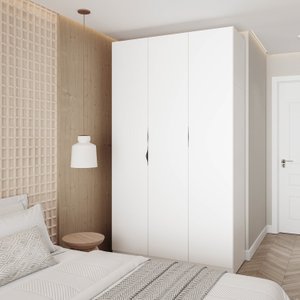 Guarda Roupa Modulado 3 Portas com Cabideiro Hera CabeCasa MadeiraOriginals