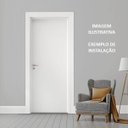 Ver imagem 3 de Kit Porta Pronta Conejo Portas Semi Sólida 210x82cm Abertura Direita Fundo Primer Branco
