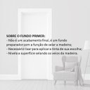 Ver imagem 2 de Kit Porta Pronta Conejo Portas Semi Sólida 210x82cm Abertura Direita Fundo Primer Branco