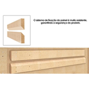 Ver imagem 3 de PAINEL PARA TVS DE ATÉ 70 POLEGADAS RIPPI CARVALHO NOBRE GRIZ