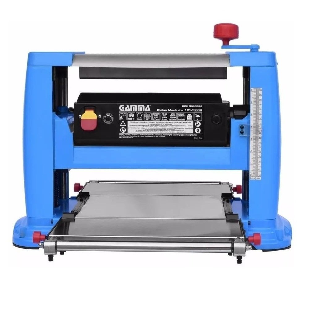PLAINA DE BANCADA DESENGROSSO 318MM 1500W G683 GAMMA +FACAS ...