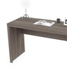 Kit 2 Peças com Escrivaninha 127cm com Cadeira de Escritório Diretor Tela Mesh - 5