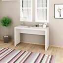 Ver imagem 6 de Conjunto 2 Peças com Escrivaninha 127cm com Cadeira de Escritório Diretor Tela Mesh Branco