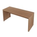 Ver imagem 3 de Conjunto 2 Peças com Escrivaninha 127cm com Cadeira de Escritório Diretor Tela Mesh Amendoa Marrom