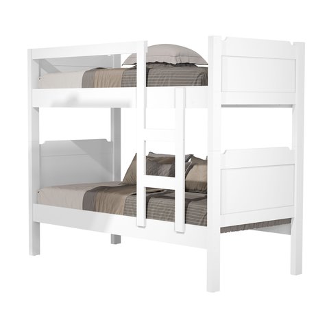 Beliche Solteiro Vira Duas Camas Branca 100% Mdf Lançamento:branco