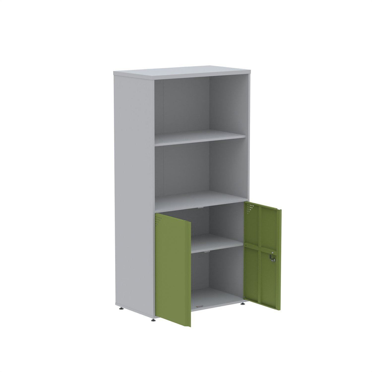 Armário para Escritório Misto 2 Portas 160cm - 3