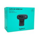Ver imagem 2 de Webcam Logitech C270, Resolução Hd 720p/30fps, Microfone