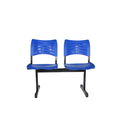 Ver imagem 1 de Longarina Turim 2 Lugares Maiart Azul