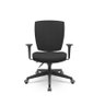 Cadeira Altrix Alta Ergonômica Back System Base Nylon Preta Poliéster T11 - 1