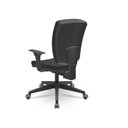 Ver imagem 3 de Cadeira Altrix Alta Ergonômica Back System Base Nylon Preta Poliéster T11
