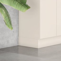 Rodapé Para Balcão Canto Oblíquo 100% MDF Aurora - 1