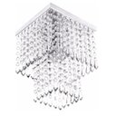 Ver imagem 3 de Kit Com 4 Lustres Torre, Com 40Cm De Altura, Para Sala de Estar e Jantar, Com Base de Inox Espelhado
