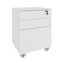 Ver imagem 2 de Gaveteiro Arquivo com Chave e Rodízio Branco Tecnomobili Me4148 Cor: Branco