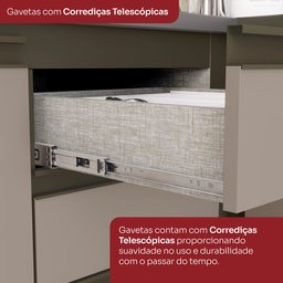 Cozinha Completa 7 Peças para Forno Embutir e Cooktop 11 Portas Aurora Espresso Móveis - 8 Cozinha Completa 7 Peças para Forno Embutir e Cooktop 11 Portas Aurora Espresso Móveis - 8