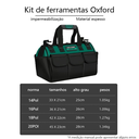 Ver imagem 7 de Bolsa para Ferramentas LONA Reforçada Eletricista Soldador