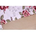 Ver imagem 3 de Kit Colcha Cobre Leito 3 Peças Casal Queen Size Estampado Enxoval Vinho