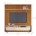Ver imagem 3 de Kit Suporte de Tv e Aparador Evora Cinamomo Off White