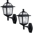 Ver imagem 1 de Kit 2 Luminárias Clássica Parede 39cm Jardim Varanda Entrada Suporte Inferior Termoplástico Dital