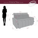 Ver imagem 3 de Sofá Cama 2 Lugares Amora New