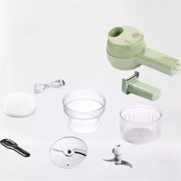 Mini Processador de Alimentos Triturador Recarregável com Usb Verde Imporiente Ca08162 - 3
