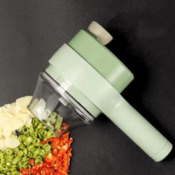 Mini Processador de Alimentos Triturador Recarregável com Usb Verde Imporiente Ca08162 - 4