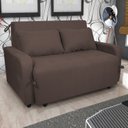 Ver imagem 1 de Sofá Cama Veludo 2 Lugares Amora New