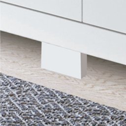 Cômoda Sapateira Multiuso 6 Gavetas 1 Porta com Espelho e Pés Marabá Branco - 8