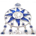 Ver imagem 7 de Móbile Mandala Olho Grego Sol e Lua Contra Mau-Olhado Grande