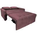 Ver imagem 6 de Sofá Cama Veludo 2 Lugares Amora New