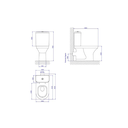 Ver imagem 2 de Bacia P/ Caixa Acoplada C/ Saida Horizontal Nuova Branco - Deca Deca Loucas