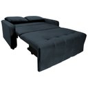 Ver imagem 6 de Sofá Cama Veludo 2 Lugares Amora New