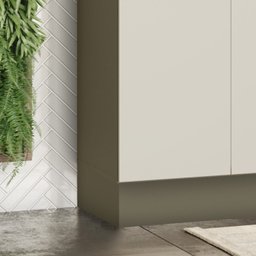 Rodapé Para Fechamento Lateral 100% MDF Aurora - 2
