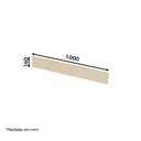 Ver imagem 2 de Rodapé Para Balcão 100cm Comprimento 100% MDF Aurora