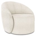 Ver imagem 4 de Sofá 2 Lugares 140cm Wendi e Poltrona Steve Boucle Off White I01 - Mpozenato