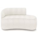 Ver imagem 5 de Sofá 2 Lugares 140cm Wendi e Poltrona Steve Boucle Off White I01 - Mpozenato