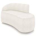 Ver imagem 6 de Sofá 2 Lugares 140cm Wendi e Poltrona Steve Boucle Off White I01 - Mpozenato