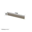 Ver imagem 3 de Rodapé para Balcão 100cm Comprimento 100% MDF Aurora Bege/Duna