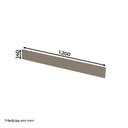 Ver imagem 3 de Rodapé para Balcão 120cm 100% MDF com Acessórios Aurora Bege/Duna