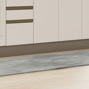 Rodapé Para Balcão 120cm 100% MDF com Acessórios Aurora