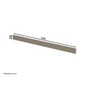 Ver imagem 3 de Rodapé para Balcão 100%MDF com Acessórios 191,5cm Aurora Bege/Duna