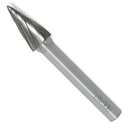 Lima Rotativa para Alumínio Cônica - Med. 8mm - Metal Duro - 3