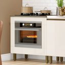 Ver imagem 1 de Balcão Forno de Embutir com Tampo Cooktop 100% Mdf Aurora Espresso Móveis