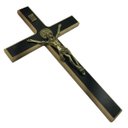 Ver imagem 1 de Crucifixo Cruz Medalha de São Bento Parede 34 Cm