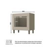 Balcão Forno de Embutir com Tampo Cooktop 100% Mdf Aurora Espresso Móveis - 4
