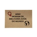 Ver imagem 1 de Tapete Capacho Vinil Melhores Avós 60x40 Super Print Kapazi