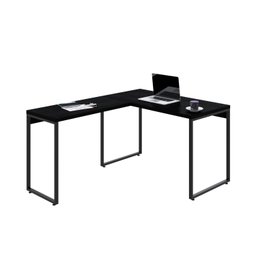 Escrivaninha Mesa Escritório em L Estilo Industrial 120x150cm Kuadra - 4 Escrivaninha Mesa Escritório em L Estilo Industrial 120x150cm Kuadra - 4