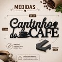 Ver imagem 7 de Letreiro Cantinho do Cafe Placa Quadro Vintage Parede Decorativo 26cm em MDF Cozinha Sala Escritorio