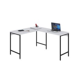 Mesa de Escritório em L Estilo Industrial 120x140cm Active - 4